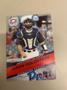 Jason Goldstein Card 2018 Stockton Ports Team Card