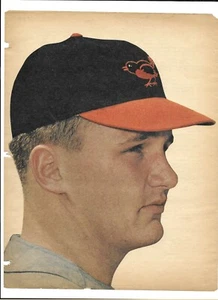 Baltimore Orioles FOTO STEVE BARBER FOTO revista foto de béisbol década de 1960 foto #1 - Imagen 1 de 1