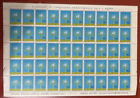IT77) Italy 1970 25th Anniversary of the UN. Fresh MUH set of 2 sheets of 50.