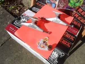 VINTAGE HURRICANE USA NOS SKATEBOARD TRUCKS FOR 8" DECK UK EBAYER OVER 20 YEARS - Picture 1 of 9