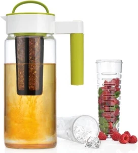 Home Essentials Chameleon 3-in-1 Glass Beverage System, Great for Tea - NEW! - Picture 1 of 4