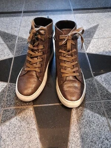 REPLAY Sneakers, Gr. 38, braun-gold - Bild 1 von 5