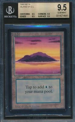 Beta Island BGS 9.5 Graded Magic MTG (4641) -magicgraders- - Image 1 of 3