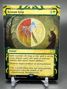 MTG Krosan Grip 053/063 Strixhaven: Scuola di Maghi Regolare Rara Vetrina - Foto 1 di 2