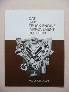 Brochure Caterpillar 3208 - quasi come nuova - Foto 1 di 4