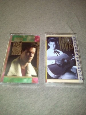Randy Travis: Heroes And Friends, An Old Time Christmas (WB, Cassette Tape Lot) - Image 1 of 4