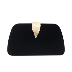 Evening Dinner Bag Chain Shoulder Bag Velvet Messenger Bag Party Clutch Purse - Picture 1 of 8