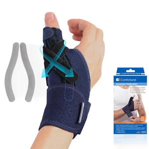 Adjustable Thumb Brace with Strap – CMC MCP Joint Thumb Spica Splint for Pain - Picture 1 of 12