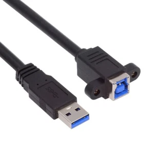 Prolunga cavo USB 3.0 Type-B femmina a USB3.0/Micro3.0 Type-C maschio 5Gbps - Foto 1 di 13