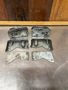 MG Midget 1964-80 • Original Door Latch Set w/ Strikers, Used. JMG43 - Picture 1 of 11