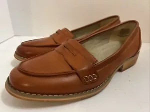 Wanted Women’s Shoes Size 7.5 Slip On Loafer Campus 1” Heel Brown - Picture 1 of 14