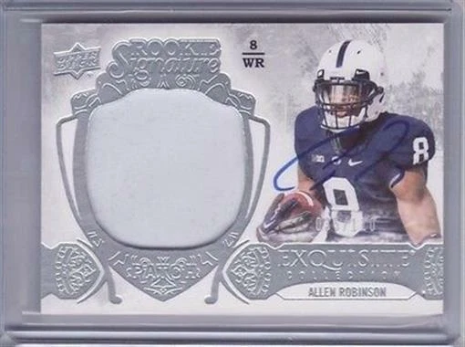 2014 Exquisite Patch Autograph #127 Allen Robinson 035/110 Auto - Flat S/H - Image 1 of 1