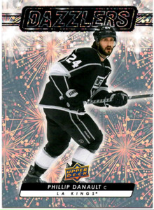 23-24 2023-24 Upper Deck 1 Phillip Danault ORANGE Dazzlers #DZ-34 Kings