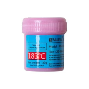 Mijing MJ-501B Pasta saldante 183°C per PCB SMD BGA - 30g - Foto 1 di 1