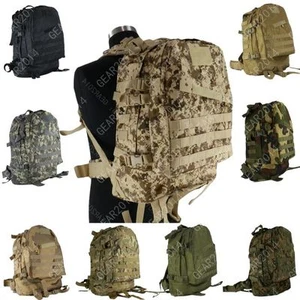 3 Day Tactical Molle Military Hydration Camo Backpack Outdoor Camping Sport Bag - Picture 1 of 64