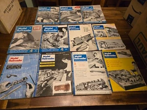 Die Modellbahn Zeitschrift 11 Lot ( 1953 fehlt Juni ) illustriert - Bild 1 von 14