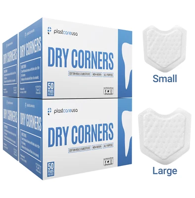 Зубные Сухие Углы Впитывающие Слюну Подушечки - Защита от Паротидов Контроль Влажности (S/L) - Изображение 1 из 4