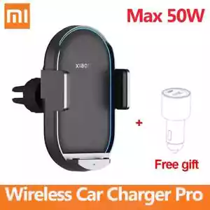 Xiaomi Mi 50W Qi Car Wireless Charger Pro Infrared Sensor Phone Holder AU Stock - Picture 1 of 7