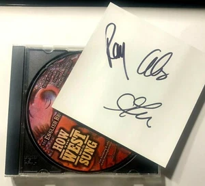 How the West Was Sung by English Brothers (CD 2005 cowboy c Signed Autographed - Picture 1 of 3