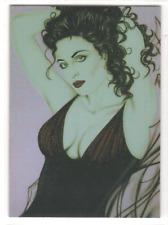 1998 Comic Images Jennifer Janesko Pinups Swept Away Foil card #11