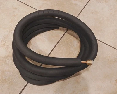 10 Feet Mini Split Line 1/4” Insulated**ONLY 1/4 LINE** - Image 1 of 3