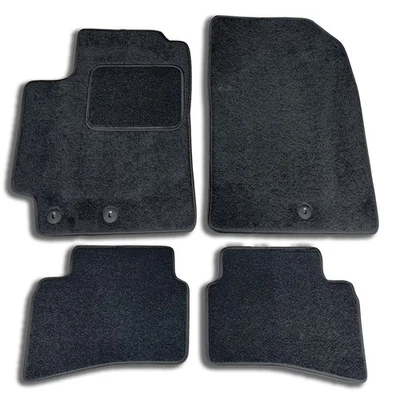 4 Piece Velour Floor Mats Set for Kia Stonic 2017 - 2026 - Image 1 of 3
