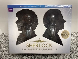 Sherlock: The Complete Seasons 1-3 Limited Edition Gift Set (Blu-ray + DVD) - Imagen 1 de 12