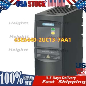 New Siemens 6SE6 440-2UC13-7AA1 6SE6440-2UC13-7AA1 MICROMASTER440 without filter - Picture 1 of 6