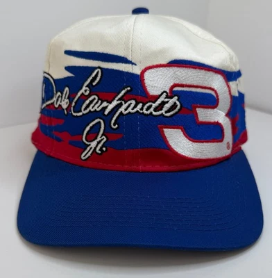 VINTAGE Dale Earnhardt Jr Paint Splash Chase Authentics 3 NASCAR SnapBack - Image 1 of 4