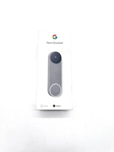 New Google Nest Doorbell (Battery) - Video Doorbell Camera - Gray - Picture 1 of 6
