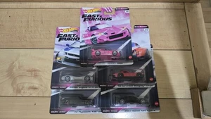 Hot Wheels 2020 Fast & Furious Premium Quick Shifters Full Set - - Real Riders - Picture 1 of 2
