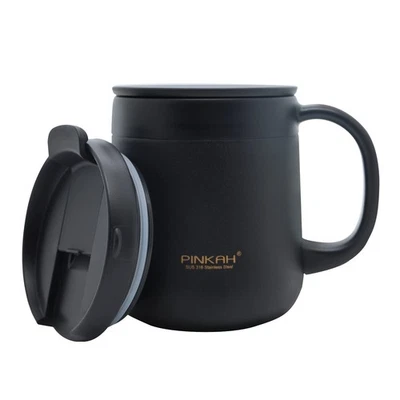 16OZ Stainless Steel Insulated Coffee Mug with Handle, Double Wall Vacuum Tum... - Image 1 of 4