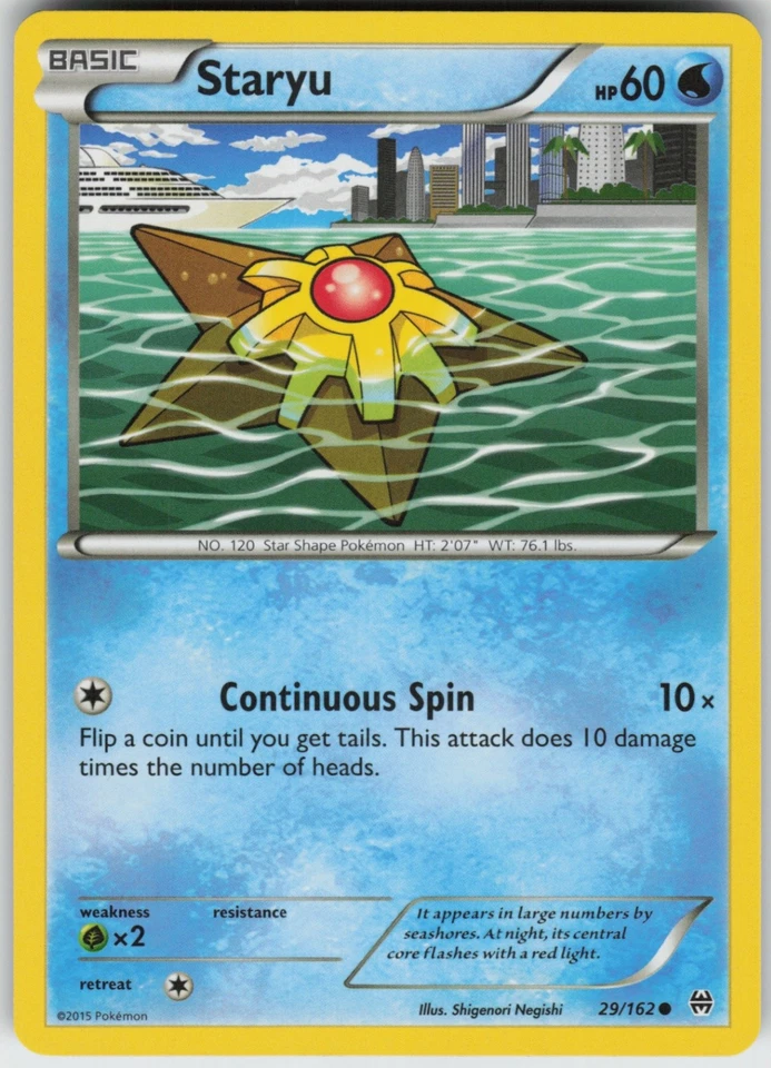 Staryu 29/162 Common XY - BREAKthrough - Image 1 of 1