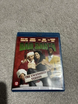 BAD SANTA (2003) Reg Free BLU-RAY BILLY BOB THORNTON VGC - Image 1 of 3