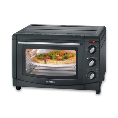 Severin TO 2068 Back und Toastofen mit Umluftfunktion 1500W schwarz - Bild 1 von 3