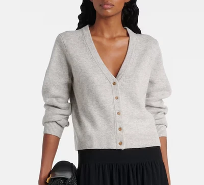 Cárdigan Suéter Vince Lana Cachemira Gris Mediano Nuevo con Etiquetas $450 Envío Gratis Foto 1 de 4