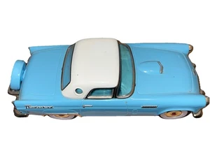 50er 50er Blech Friction 1956 Thunderbird Typ 1956 Hardtop Auto Carolina blau - Bild 1 von 4