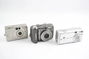 Digital Compact Cameras Working Inc Canon Ixus & Powershot x 3 - Picture 1 of 6