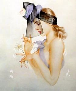 ANTIKE REPRODUKTION 8X10 FOTODRUCK HÜBSCHE BLONDE FRAU HOTTIE # 2 - Bild 1 von 1