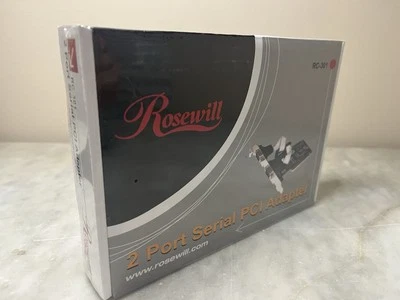 Rosewill 2 Port Serial DB9 PCI Adapter RC-301 - Image 1 of 3