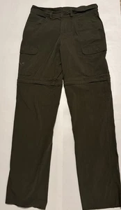 BSA Boy Scouts Of America Cargo Pants Medium 32 Green Convertible Switchback - Picture 1 of 5
