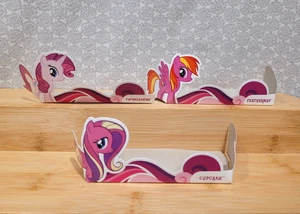 Juego de insertos de caja de embalaje My Little Pony FIM Cupcake Twinkleshine Feathermay - Imagen 1 de 7