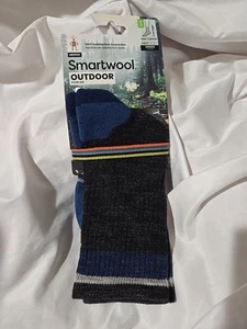 NWT Smartwool Outdoor 54% Merino Wool Light Cushion Crew Socks Medium Unisex - Picture 1 of 6