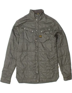 G-STAR Mens Padded Jacket UK 40 Large Khaki Polyester AW15 - Picture 1 of 3