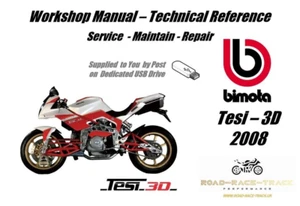 Bimota Tesi 3D Service Repair Workshop Manual USB 2008 - Picture 1 of 10