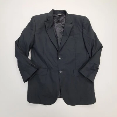 Jos A Bank Chaqueta Para Hombres 42 Negro Blazer Vestido Informal Elegante Comodidad Foto 1 de 4