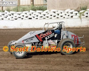 1984 Jimmy Sills 8 x 10 CRA Sprint Car Photo From Ascot - Picture 1 of 1