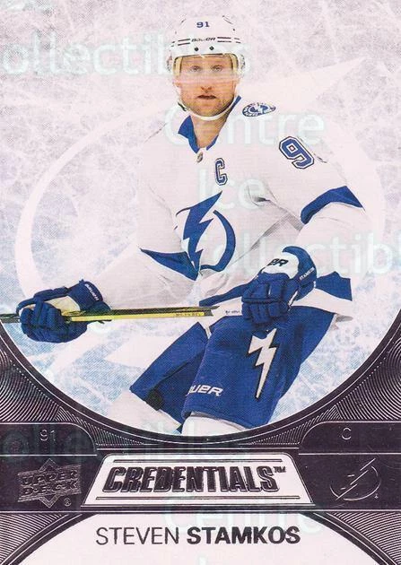 2021-22 Upper Deck Credentials #16 Steven Stamkos - Image 1 of 1