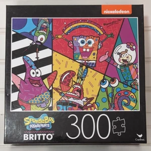 300 Piece Cardinal Puzzle - SPONGEBOB SQUAREPANTS - COMPLETE - Picture 1 of 8