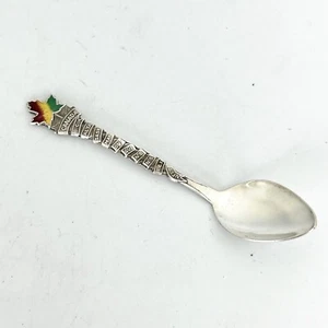 Cucchiaino da the caffè collezione in Argento Sterling Souvenir Canada anni 70 - Picture 1 of 7